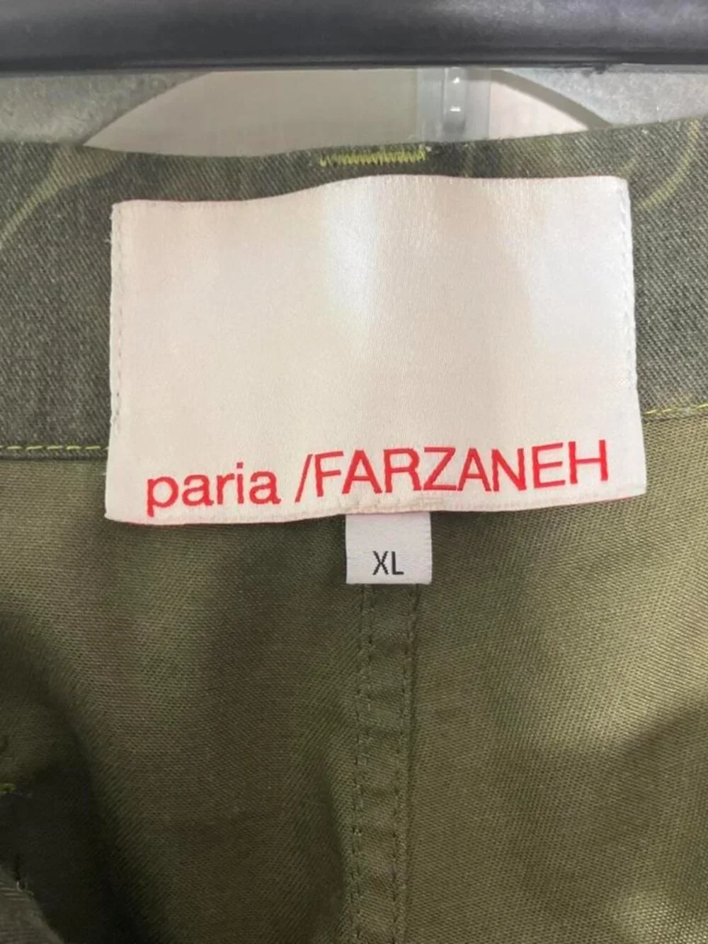 Paria Farzaneh Men's Baggy Camo Army Trousers